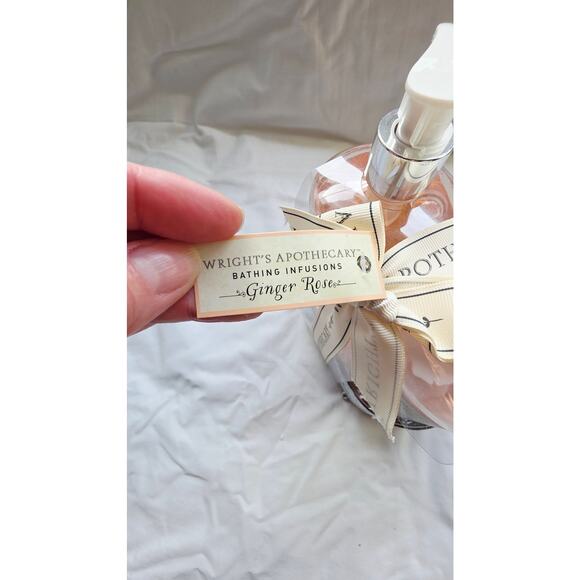 Wrights Apothecary 2 Piece Ginger Rose Lotion & Hand Soap Set Gift Set - Picture 11 of 12